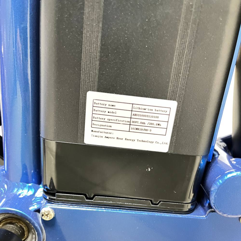 Электровелосипед Eltreco Gelbert Moon Синий 3