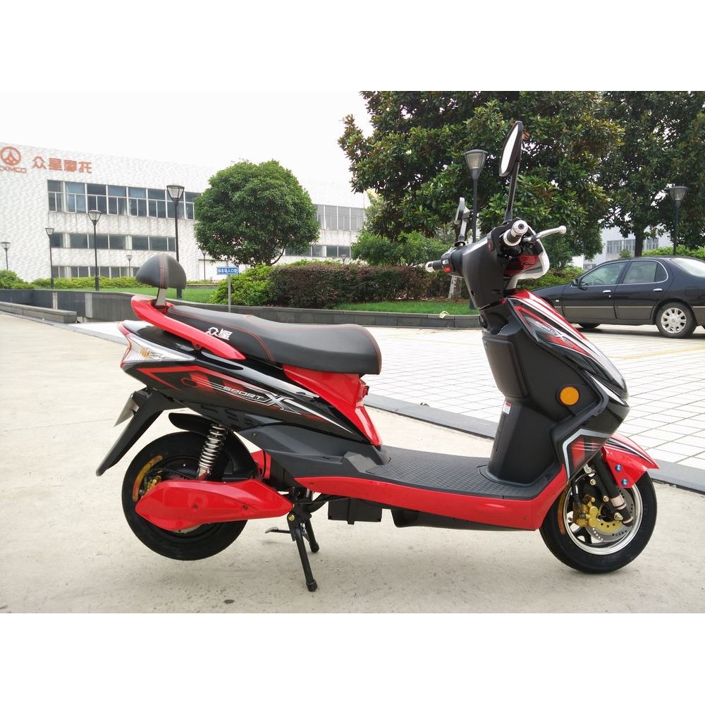 Электроскутер GreenCamel Трофи, 60V 1500W R10 Красный 1